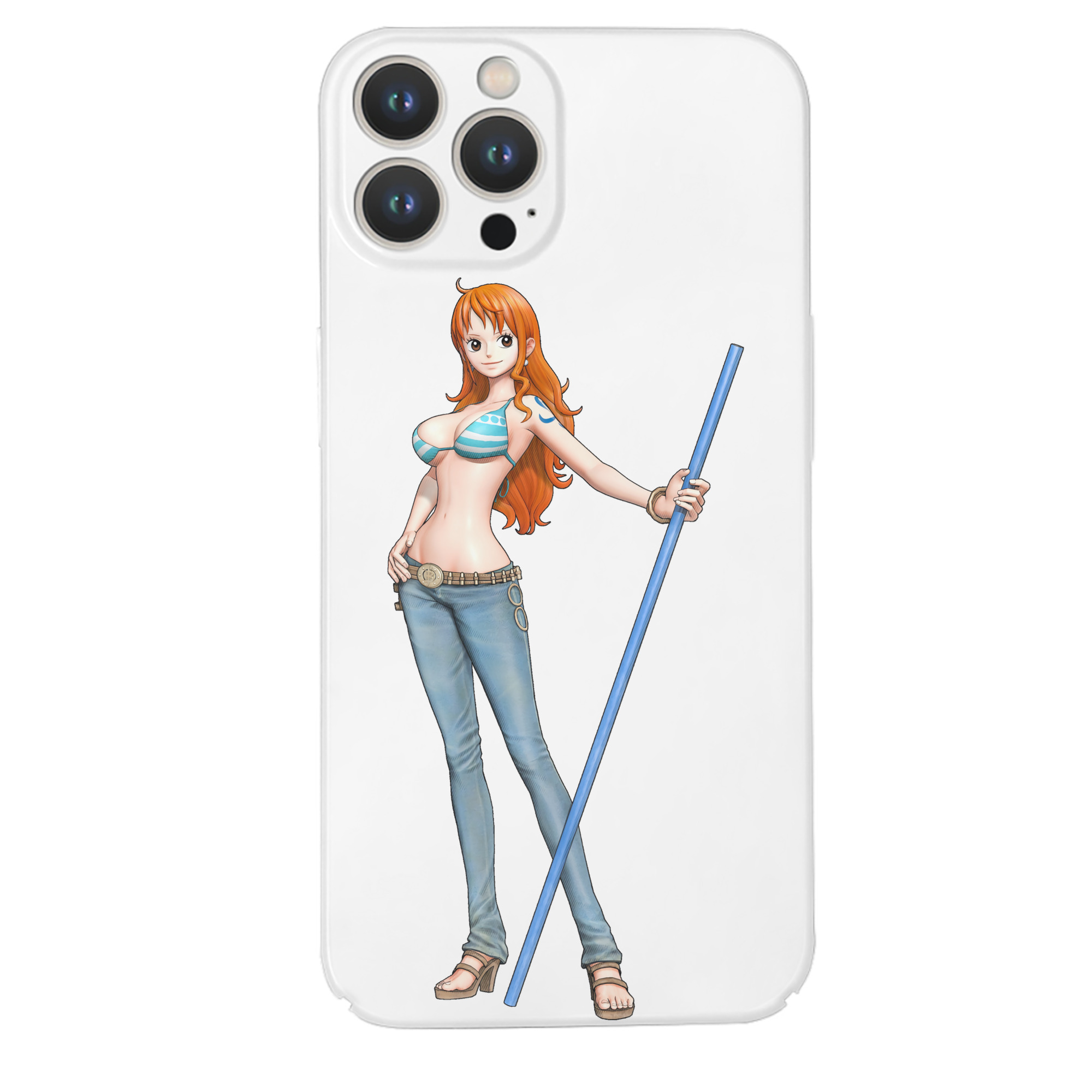 （画像用） ワンピース ナミ ONE PIECE Nami 【iPhone 14シリーズ対応】ハードケース